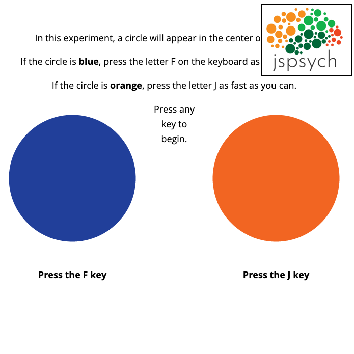 jsPsych simple RT task [TUTORIAL]